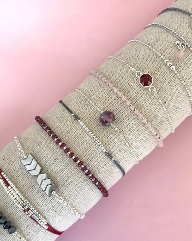 Dotted Bordeaux