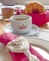 Macrame Napkin Ring Set-6