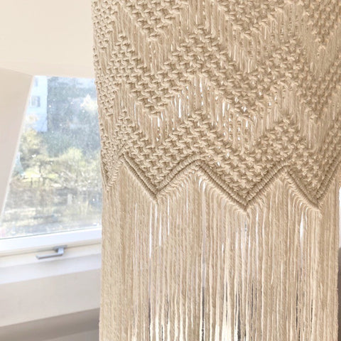 Zig Zag - Macrame Lamp Shade