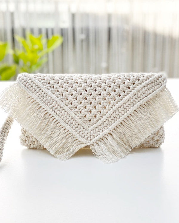 Classic Macrame Clutch