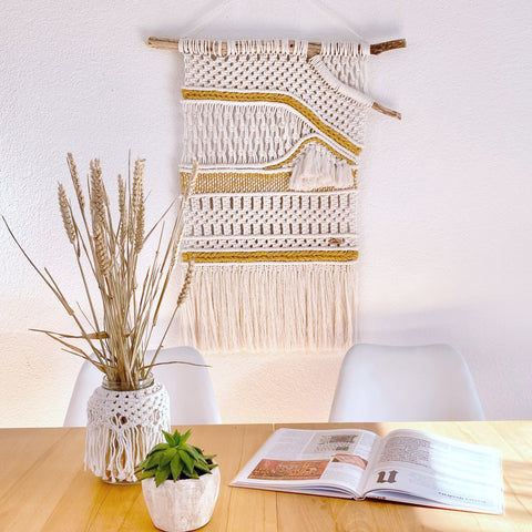 Salma Macrame Tapestry, Serie Weaving