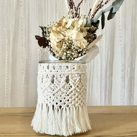 Mimi Macrame Candlelight / Flower Vase