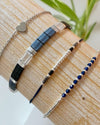 Little Jade Beads - Navy Blue