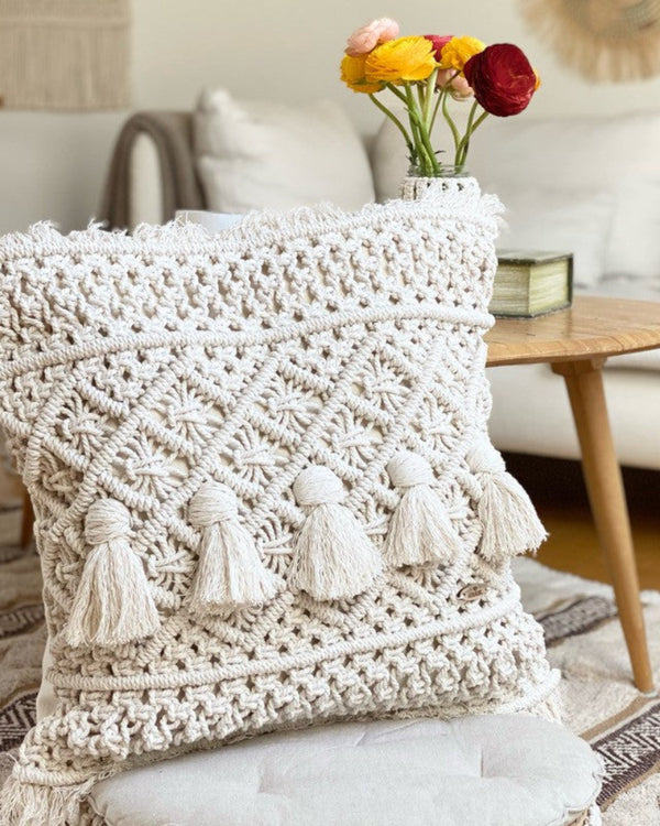 Tassels x 5 Cushion Case