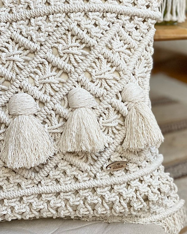 Tassels x 5 Cushion Case