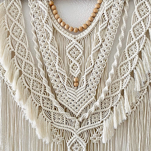 New Age Macrame Tapestry