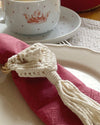 Macrame Napkin Ring Set-6