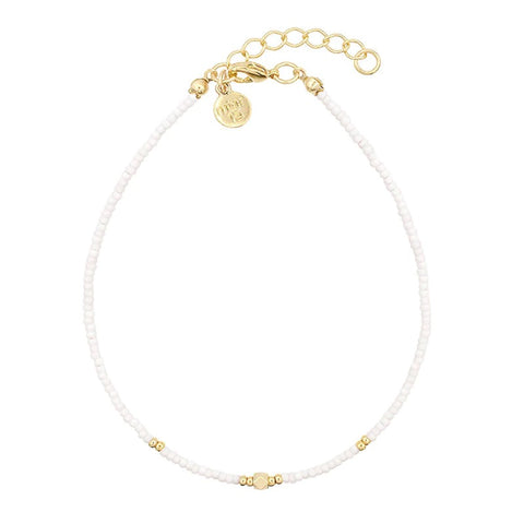 Elegance Anklet - Bright White