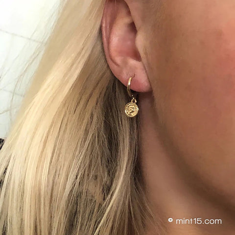 Little Coin Earrings